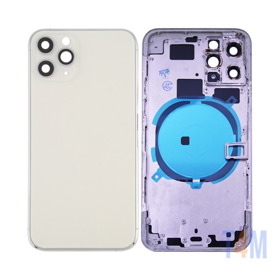 Tapa Trasera+Frame Apple iPhone 11 Pro Plata